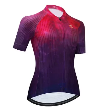 Профессиональная Женская велосипедная майка Pro Team С коротким рукавом, велосипедная рубашка, Летняя Дышащая Быстросохнущая Спортивная одежда Maillot Ciclismo