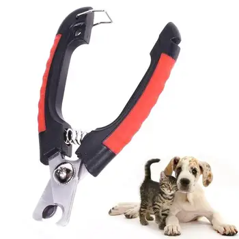 Профессиональная машинка для стрижки ногтей собак из нержавеющей стали, ножницы для стрижки животных Кошек с замком, Размер S M 15