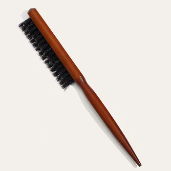 Профессиональные Салонные щетки для волос, деревянная Тонкая линейная расческа, Расческа для наращивания волос, Парикмахерские Инструменты для укладки, Сделай САМ, 1 шт.