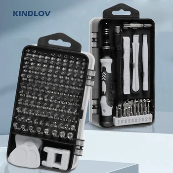 Профессиональный набор отверток KINDLOV, прецизионные винтовые биты, Магнитный многофункциональный инструмент для ремонта телефона, компьютера, Ручной инструмент для домашнего набора