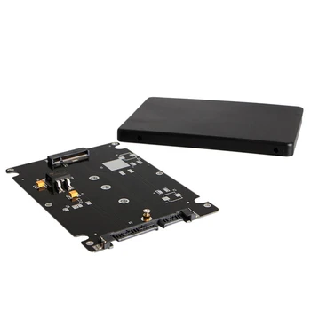 Разъем для ключей B + M 2 M.2 NGFF (SATA) SSD-накопитель на 2.5 SATA-адаптер с новым корпусом 3