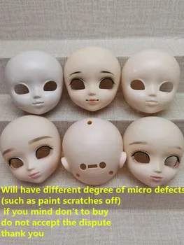 Редкая коллекция макияжа pullip blyth Детский Рождественский подарок кукольная голова для кукол BJD аксессуары diy 5