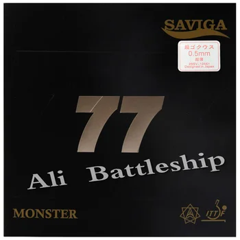 Резина для настольного тенниса SAVIGA 77 Monster с длинными пипсами, резина для пинг-понга с губкой 6