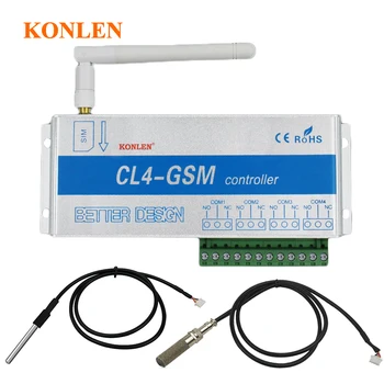 Релейный контроллер CL4 GSM с датчиком температуры и влажности, SMS-пульт дистанционного управления, выключатель питания, 4-канальная автоматизация умной бытовой техники 3