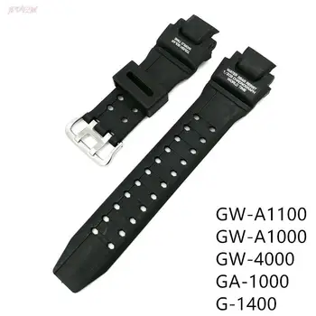 Ремешок для часов Casio G-SHOCK GW-A1100 GW-A1000 GW-4000 GA-1000/1100 G-1400 Спортивные Электронные Часы Силиконовый Пластиковый Ремешок 9