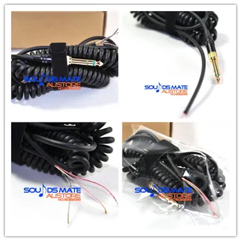 ремонт спирального DJ-кабеля длиной 1 м-3 м Для Sony MDR ZX 500 ZX 700 701, Запасная часть для наушников 9