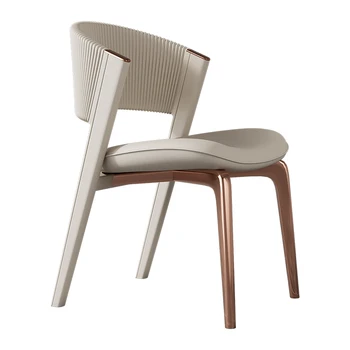 Роскошное дизайнерское кресло, акцентные стулья, мебель для гостиной, гостиничный обеденный стул в скандинавском стиле, современные простые стулья для спальни 16