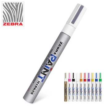 Ручка для рисования Zebra color, 1 шт., черная ручка для рисования, водонепроницаемая и не выцветающая КРАСКА, швабра-200 м 17