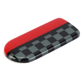 Ручка перчаточного ящика для автомобиля, коробка для хранения, накладка, наклейка на коробку для хранения, крышка чаши для BMW Mini Cooper S F54 F60, Черный, красный 12