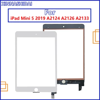 Сенсорный экран Для iPad mini 5 Дигитайзер Сенсорная Стеклянная панель A2124 A2126 A2133 Замена сенсорного экрана Для iPad mini 5 17