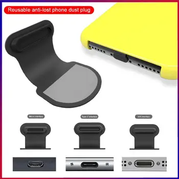 Силиконовая пылезащитная заглушка для телефона, универсальный порт зарядки, пылезащитная заглушка, защита от пыли, пылезащитный чехол для Samsung Xiaomi iPhone 2