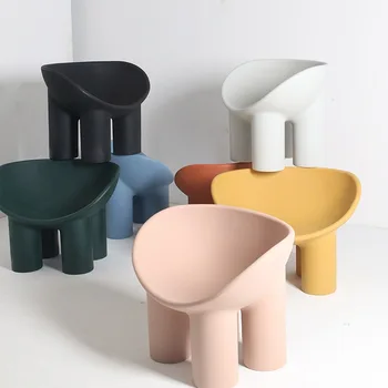 Скандинавский стул со слоновьей ножкой для дома, современный минималистичный креативный стул знаменитостей Ins, модный стул для отдыха, стул-слон. 7