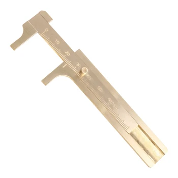 Скользящий штангенциркуль 0-80 мм Измерительный инструмент для измерения ювелирных бусин 8