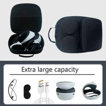 Совершенно новая Сумка Для хранения, Чехол для PS VR2 All-in-one VR и аксессуары EVA Hard Case Travel Protect Box для PlayStaion VR 2