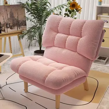 Современный роскошный диван для гостиной из Скандинавской ткани Европейский Одноместный диван для гостиной Cozy Lazy Lounge Moveis Para Sala Мебель для дома 12
