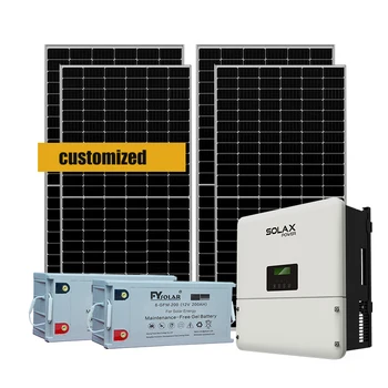 солнечная электростанция солнечная панель с инверторной батареей автономная солнечная энергетическая система 1 кВт 5 кВт 3 кВт 2 кВт 10 кВт солнечная система 12
