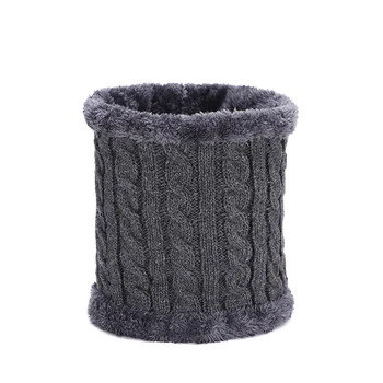 Сплошной цвет Плюс флис, сохраняющий тепло, мужской шарф-нагрудник, осень-зима, Уличный лыжный шарф унисекс для защиты от холода, шаль