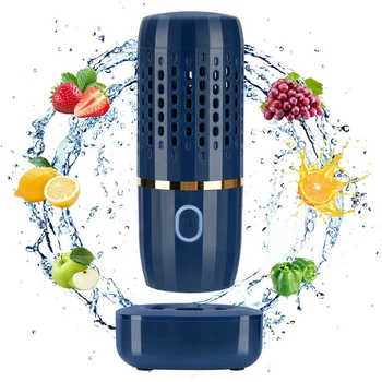 Стиральная машина для продуктов питания и фруктов, перезаряжаемая через USB Автоматическая моющая машина для овощей, приспособления для уборки дома 16