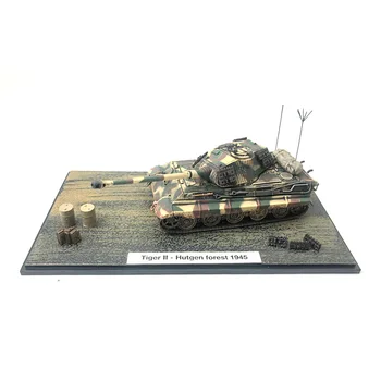 Танк Tiger I I - Hutgen forest 1945 1:72 Отлитая под давлением модель 14