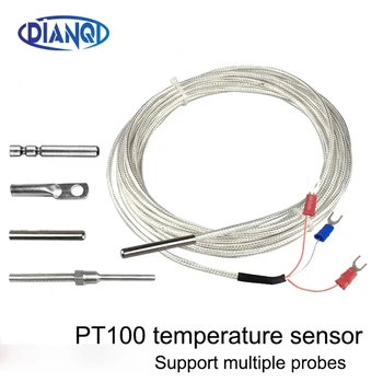 Термостойкий датчик температуры PT100 датчик зонда водонепроницаемый антикоррозийный высокотемпературный промышленный 13