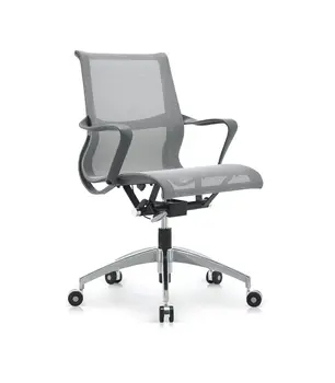 Удобное офисное кресло, ведущее сидячий образ жизни, офисное вращающееся кресло, кресло для персонала, компьютерное кресло, дышащее кресло с полной сеткой 17