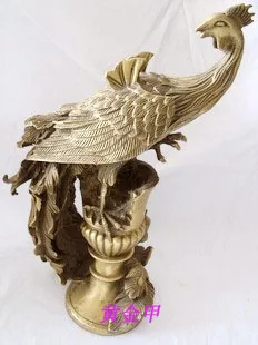 Украшения из меди phoenix craft благоприятные украшения фэн-шуй Phoenix copper привлекают экстравагантность 6