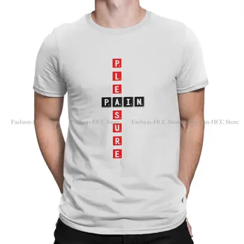 Уникальная футболка в стиле Pleasure Pain с рисунком БДСМ Бондаж дисциплина доминирование подчинение Футболка с рисунком хип-хопа высшего качества 5