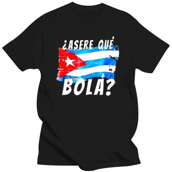 Футболка с кубинским флагом, забавная надпись Cuba Miami на испанском приветствии, модный топ с креативным графическим рисунком 14