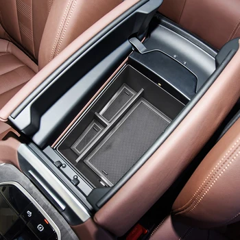 Центральный ящик для хранения подлокотников для BMW X5 G05/ X6 G06/ X7 G07 2019 2020 2021 2022 2023 Контейнеры-органайзеры для стекания консолей 17