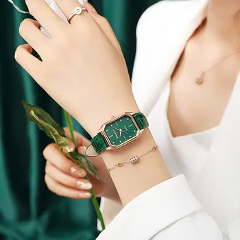 часы женские Vintage Square Watch Ladies Belt Watch Suitable For Gifts часы женские наручные montre femme relojes para mujer 13