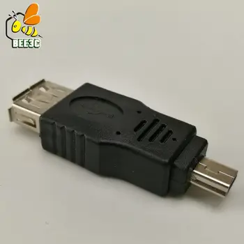 Черный переходник USB-разъем Mini 5Pin 500 шт.