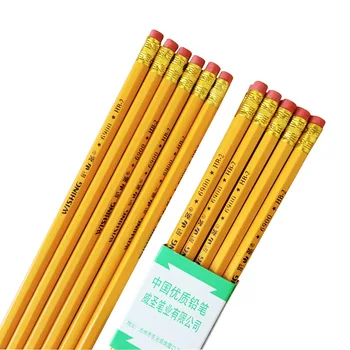 школьные принадлежности для детей 2шт. Журнал HB pencil карандаши для детей lapiz Дешевые студенческие канцелярские принадлежности Упаковка для карандашей по почте 16