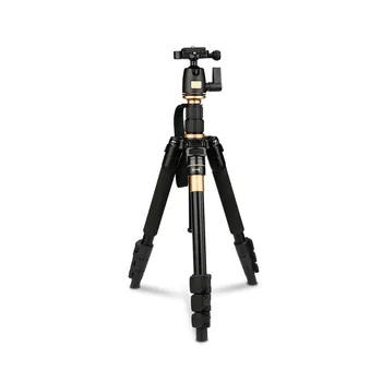 Штатив AFAITH Ultra QZSD Q555 для зеркальной фотокамеры Компактный Легкий алюминиевый монопод для путешествий с быстроразъемной пластиной с шаровой головкой 11